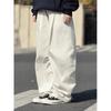 Spring Lazy and Relaxed Versatile Casual Pants Men's Loose Silhouette Pleated Scimitar Straight Wide-leg Trousers