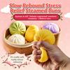 Cute Duang Simulation Stress Relief Big Bun Squishy, Steamed Bun Prank Toy, Creative Slow Rebound Decompression Toy