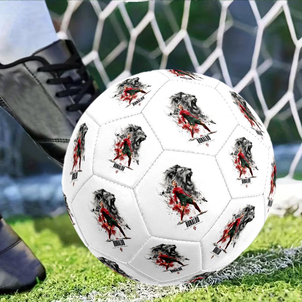 Cristiano Ronaldo29 Taglia 5 Pallone da Calcio Cucito a Macchina Universale Indoor/Outdoor per Accessori da Calcio