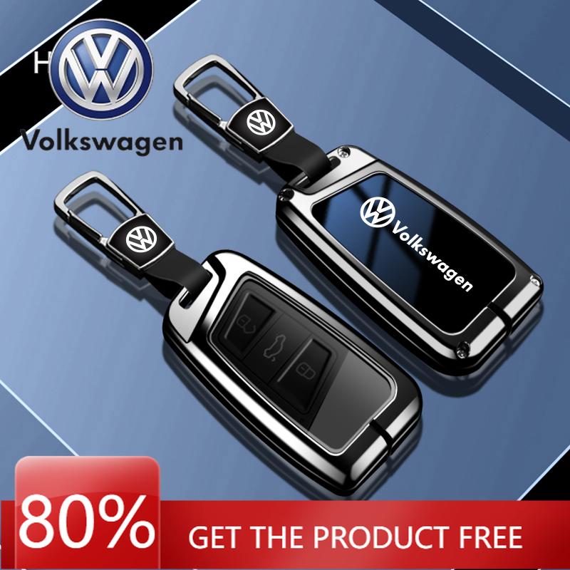 Für VOLKSWAGEN VW VW Mode Auto Metall Fernbedienung Schlüsselhülle Abdeckung Für Volkswagen Tiguan MK2 Magotan Passat B8 CC Schale Schlüsselanhänger