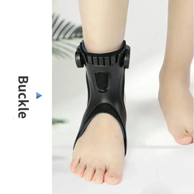 Drop Foot Brace Orthosis Adjustable Ankle Support For Hemiplegia Stroke Comfortable Walking Shoes
