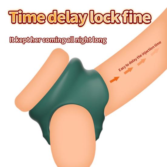 Penis Ring High Elasticity Ergonomic Design Soft Delay Ejaculation Cock Ring Comfortable Male Dildo Foreskin Ejaculation Delay Ring for Lovers