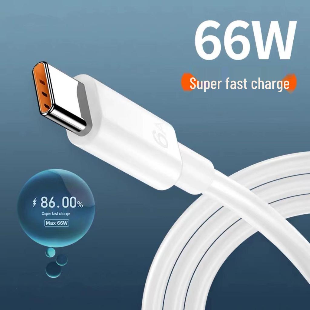 66W TYPE-C Flash Charge Orange Core Cable for Huawei LeEco 6A: Super Fast Charging and Data Transfer