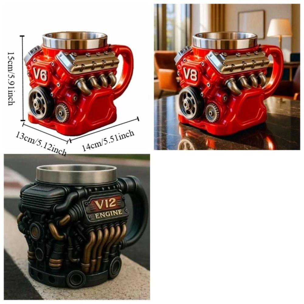 Nerezový hrnek s dvojitou stěnou Retro hrnky na čaj Hrnky do auta Hrnek na vodu Otcové