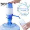 Hand Press Water Pump Manual for 5 Gallon Jug, Siphon Convenient Camping Dispenser with Food-Grade Silicone Seal, Leak-Proof Drinking Transfer
