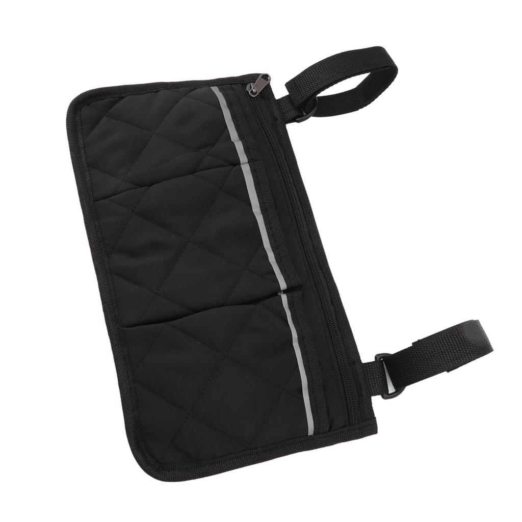 Wheelchair Pouch Bag Waterproof Polyester Multi Pocket Design Wheelchair Side Pocket for Outdoor Mobile Chair