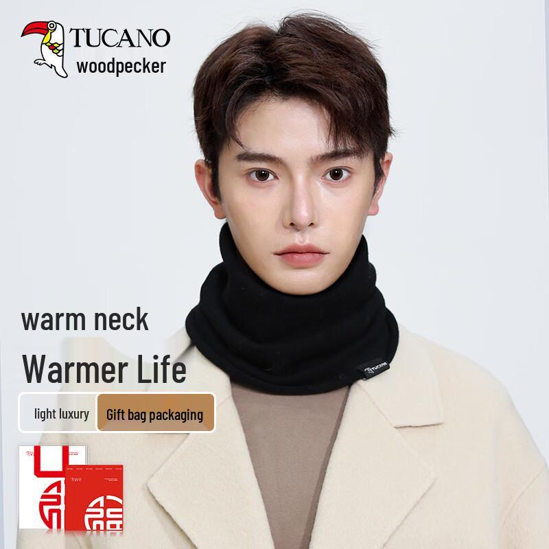 TUCANO Men's Pure Wool Winter Neck Warmer