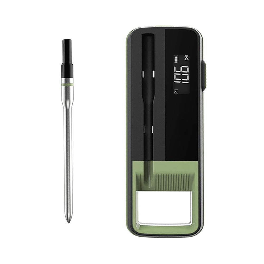 BBQ Preset Grill Thermometer Smart Cooking With -30°C~300°C 100m Range Supports Wireless App Real-time Monitoring BBQ Tools