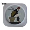 Praktischer Stressreduzierung Timer 5 Minuten Toiletten-Sanduhr, Lustige Badezimmer-Sanduhr mit kackendem Mann Küche Kurzzeit-Grafik, Visuelle Uhr