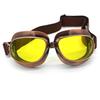 Evomosa Retro Motorcycle Vintage Pilot Sports Motorcycle Helmet Goggles Goggles, Goggles, Eyewear, Glasses, Motocross, Off-Road, ATV, Snowboard, Ski,