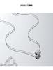 Elegance: Women's Little Waist Titanium Pendant for Sweater – Colorfast, Luxurious Summer Necklace