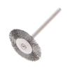 10 PCS Professional Stainless Steel Wire T-shape Brush Rotary Tool for Drill Polishing Accessories
