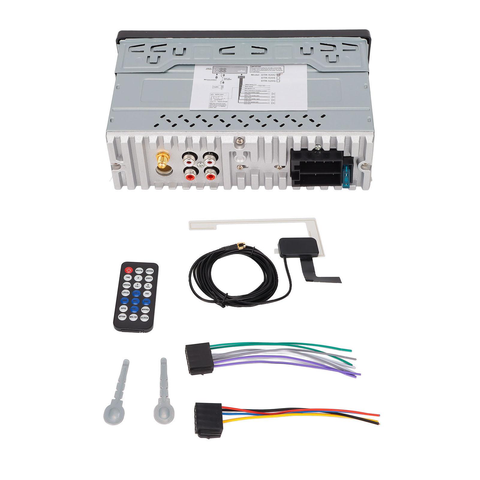 

Автомобильное DAB-радио Lossless с поддержкой AUX U-диска, карты памяти, громкой связи, Bluetooth, автомобильного MP3-плеера