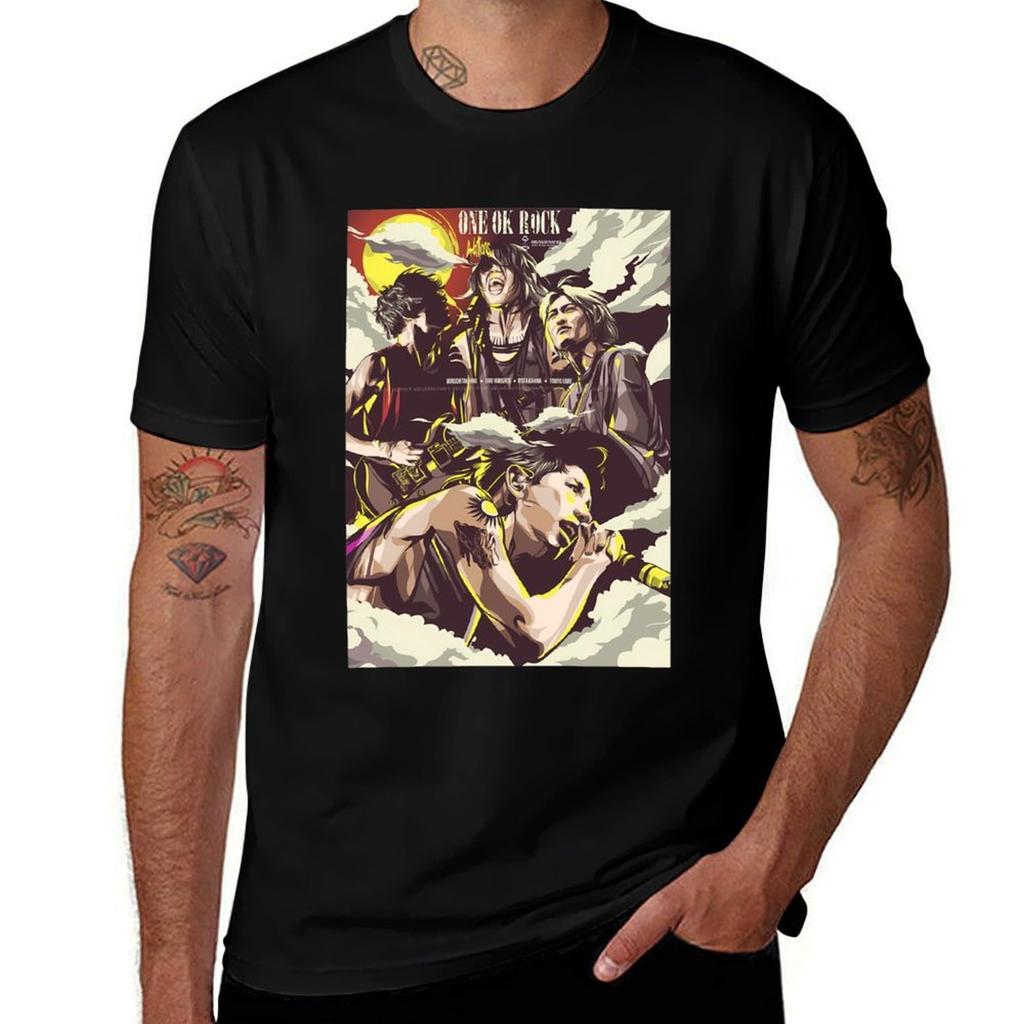 One Ok Rock Band Art Tshirt Unisex T Shirt Cotton 100 Unisex T Shirt Luxury Tshirt
