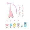 Baby Rattles Crib Mobiles Toy Holder Rotating Mobile Bed Bell Musical Box Projection 0-12 Months