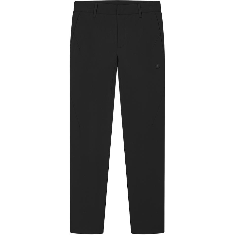 Fila Milano Series Fashion Straight Leg Woven Casual Pants Men Pants Black F11M515801F-BK