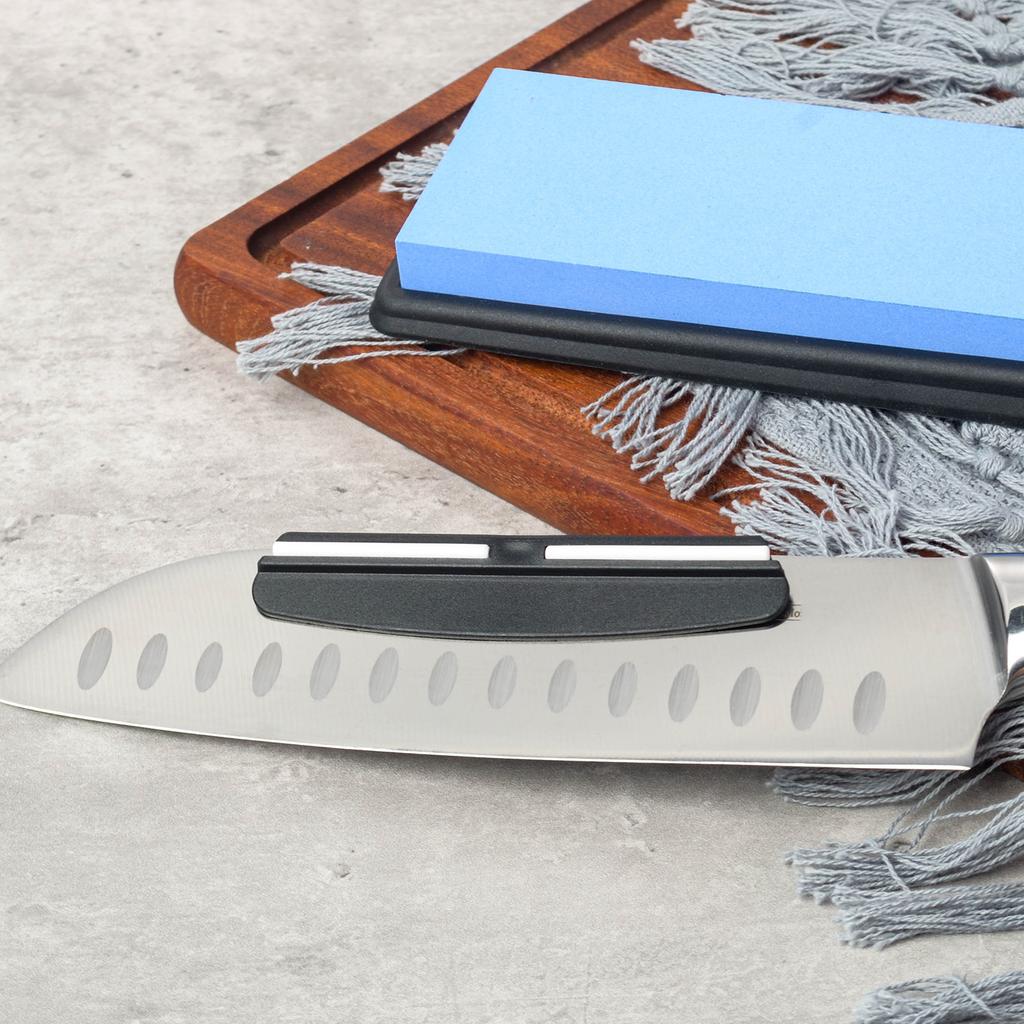 Professional Plastic Angle Guide Sharpening Stone Kitchen Knife Sharpener Knife Tools Sharper Blade Sharp Diamond Accessories