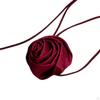 Elegant Rose Choker Necklace for Women