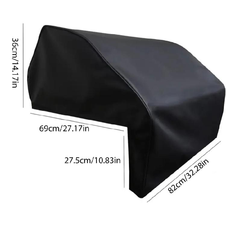 Windproof Barbecue Grills Cover Featuring Elastic Edging & Reinforced Stitching Polyester Heavy Dutys BBQ Cover