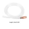 PVC + Brass High Suction Manual Oil Transfer Tube  Farm Machinery Oil Liquid Siphoning