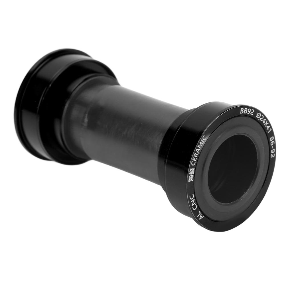 LeBycle BB92 Mountain Bike Sealed Center Axle Bike Crankset Press in Ceramic Bottom Bracket Black