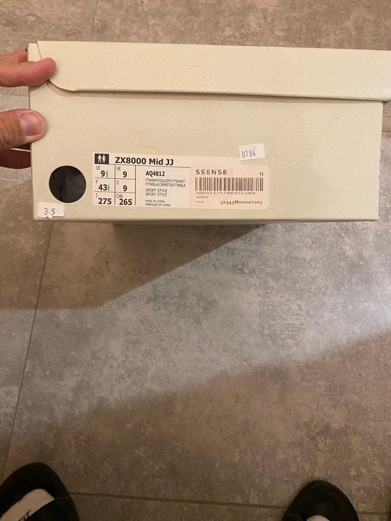 [USED] Adidas Juun.J Collaboration ZX8000 AQ4812