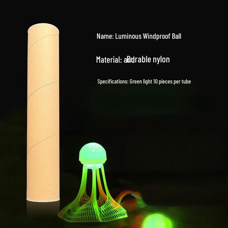 WEZHO LED Luminous Badminton Shuttlecocks