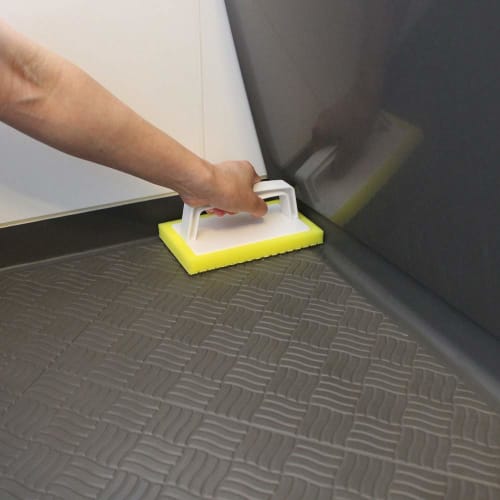 Azuma Industrial Bath Floor Brush Sporo G, for Cleaning Bathroom Floors, Azuma Brush BT751