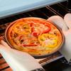 1 Round Pizza Pot, Microwave Oven, Baking Tray, Debris Tray, Carbon Steel Non Stick Mold, Baking Tool, Kitchen Supplies