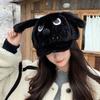 Plush Puppy Baseball Cap Thickened Octagonal Cap Beret Peaked Cap  Outdoor