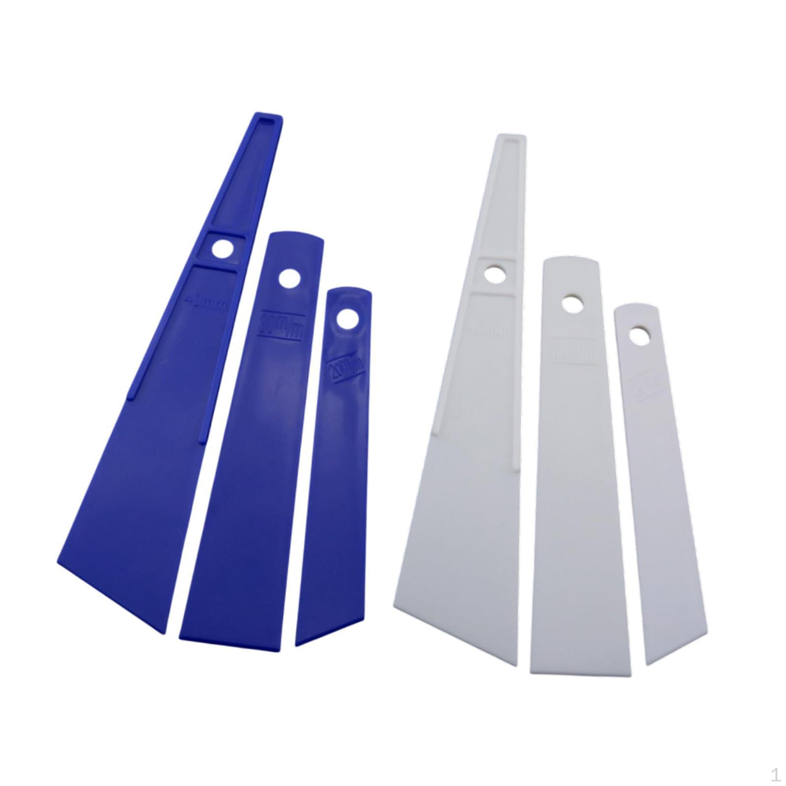

6Pcs Glue Spreaders Tools Manual Ergonomic Multifunction Application Smear Sticks for