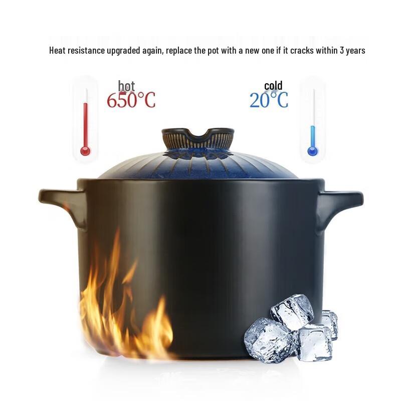 COOKER KING 2.5L Ceramic Stew Pot