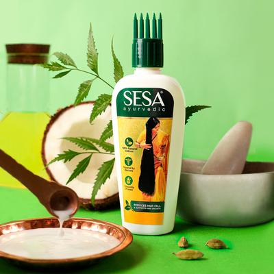 Aceite capilar ayurvédico a base de hierbas