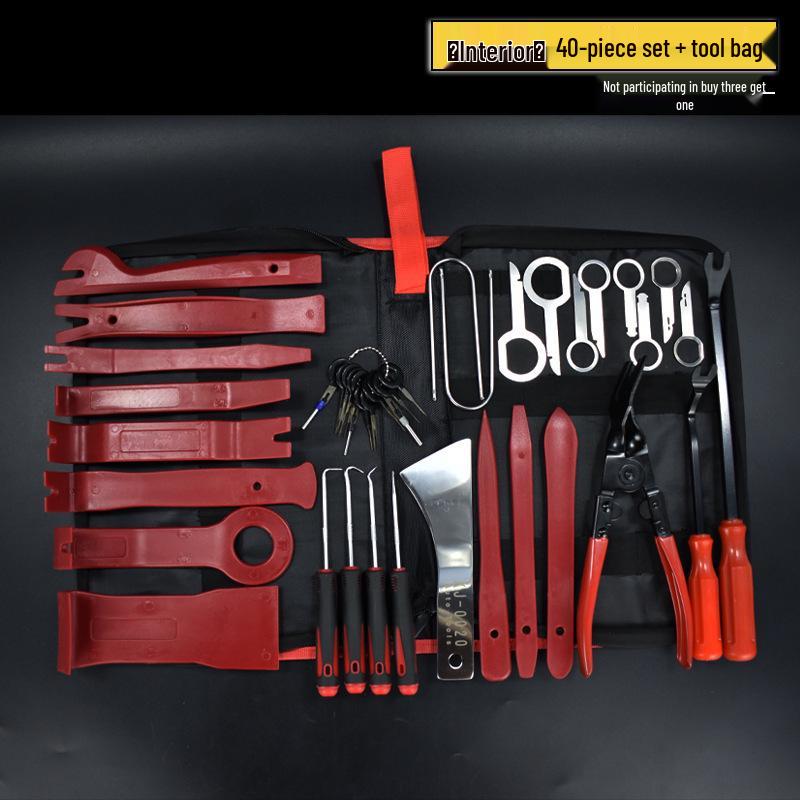 Stainless Steel Pry Bar Car Disassembly Tool for Audio, Door Panel, Console, and Mirror