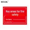 BELIK Fire Safety Key Area Sign