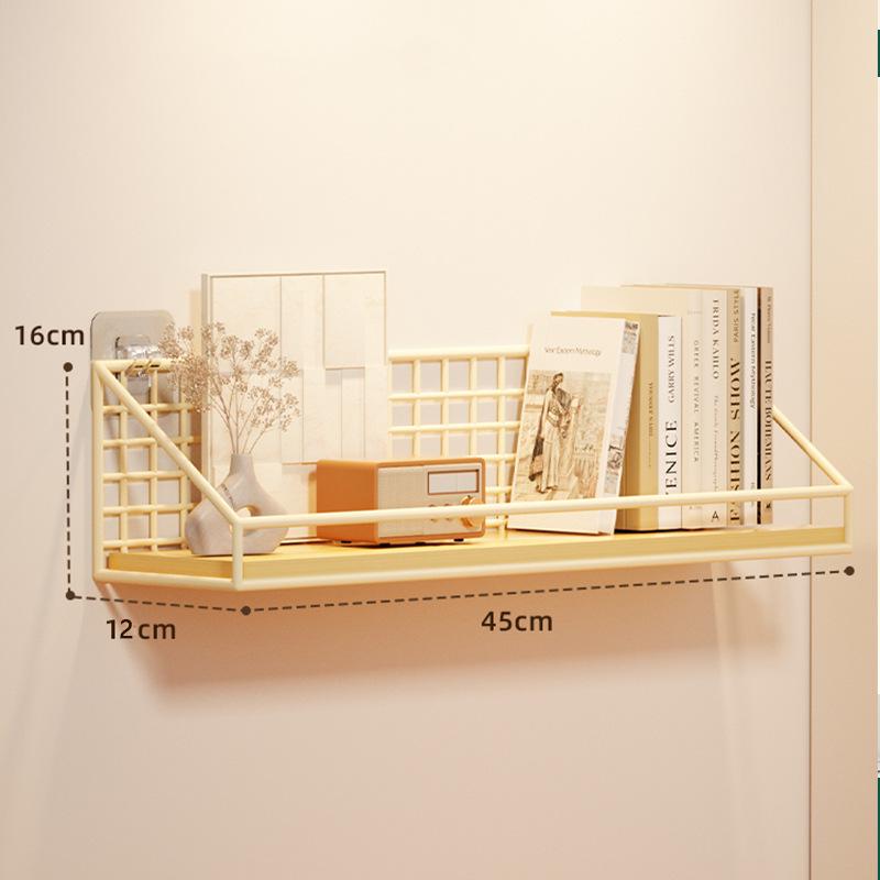 Punch-Free Wall-Mounted Camera Shelf: Multi-Functional Security & Storage Solution