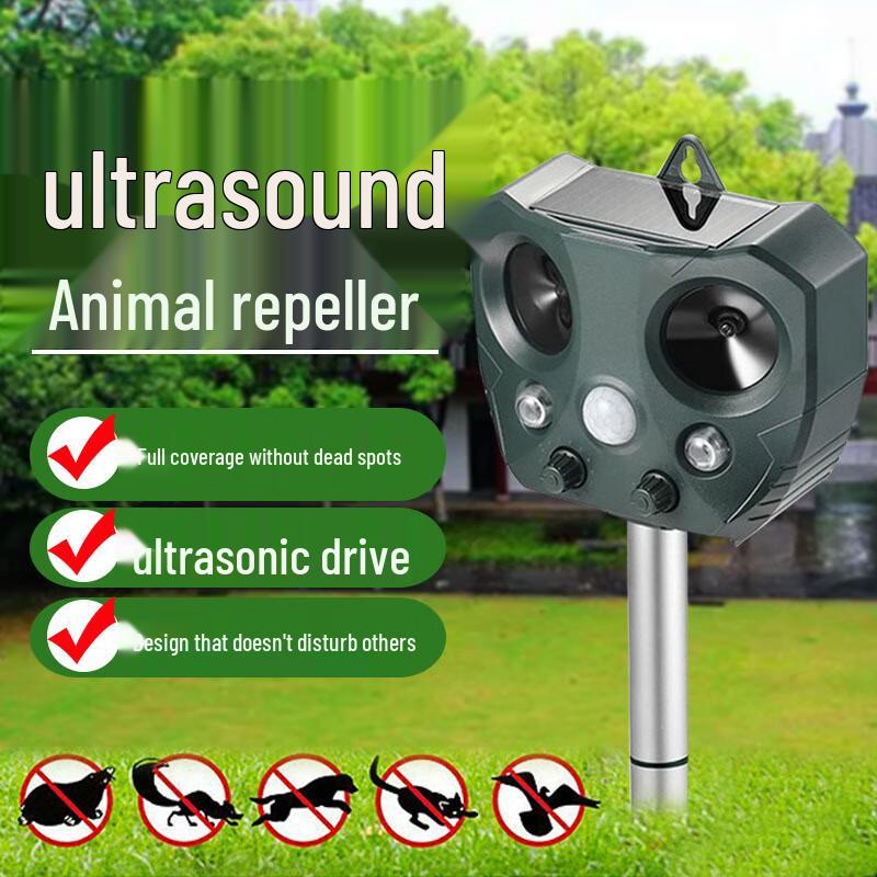 Leshion Solar Ultrasonic Animal Repeller