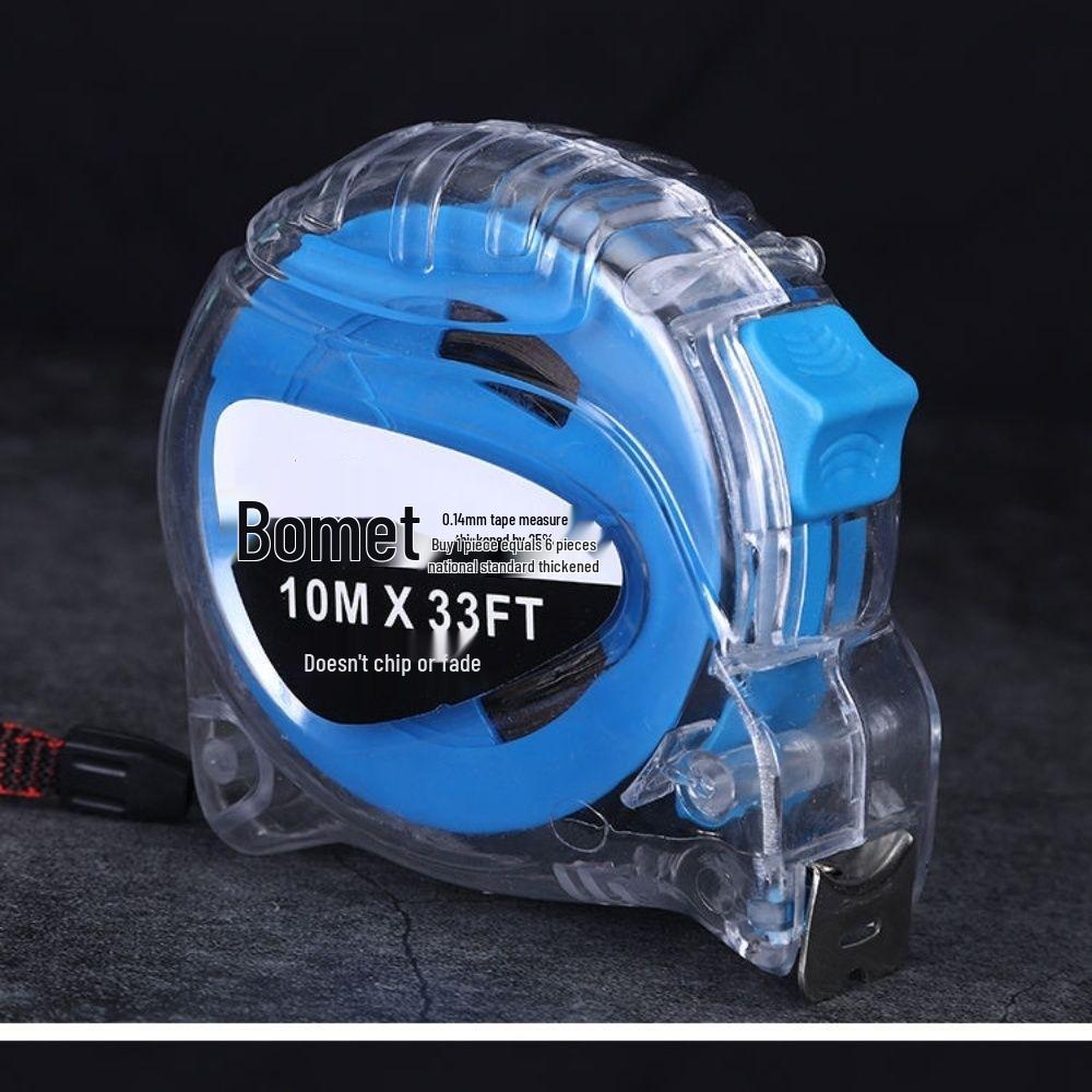 Stainless Steel High-Precision, Wear-Resistant Transparent Tape Measure (5m)