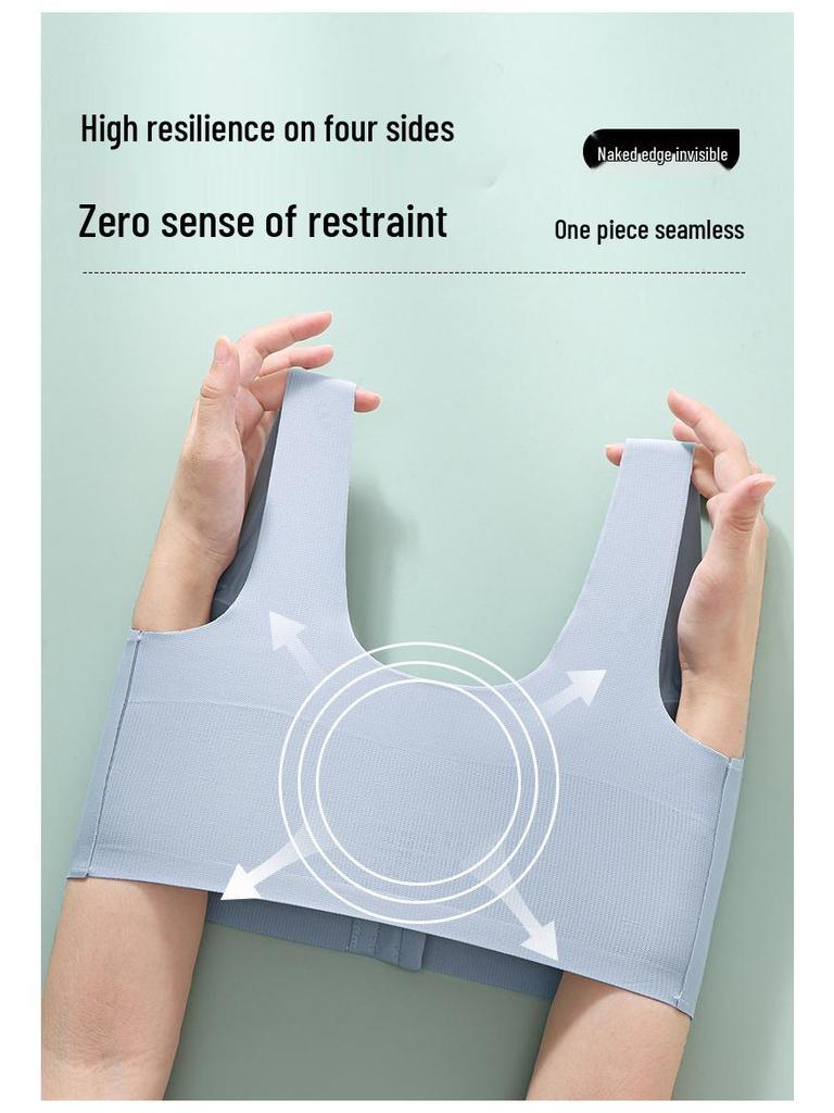 Übergröße Nahtloser BH mit Frontverschluss - Bügellos, Lift & Unterstützung, Anti-Erschlaffung, Bequeme Passform für Vollfiguren