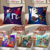Tuca And B-Bertie Animation Pillow Case Double-Sided Plush Sofa Cushion Covers Organic Breathable Invisible Zipper