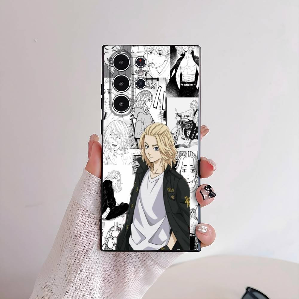 

Anime T-Tokyo Revengers-S Phone Case For Samsung Galaxy S25 S24 S22 S23 Ultra S21 S20 Plus Frosted Non-Slip Full Cover Soft Case samsung S23