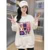 Women's Chic Dopamine Hoodie: Stylish European Mid-Length Velvet Jacket for Autumn/Winter