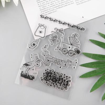 Baby Silicone Clear Seal Stamp DIY Scrapbooking Embossing Photo Album Decorative Paper Card Craft Art Handmade Gift