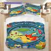 Evolutionary Eeveelutions Pokmon Collage Bedding 1 Duvet Cover 2 Pillowcase Without Core Christmas Birthday Gift