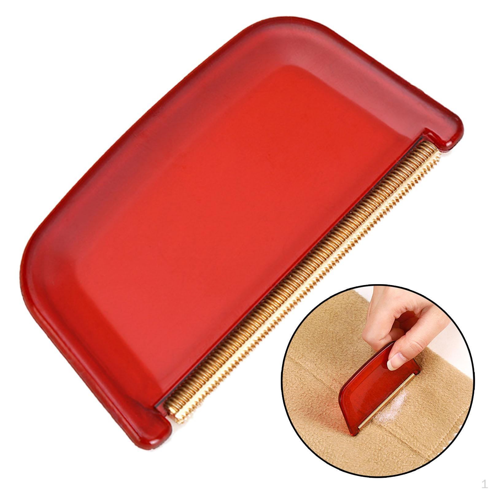 

Sweater Cashmere Comb Fuzz Balls Cleaning Tools, Simple to Grip Easily Store for Seasonal Use Brass червоний