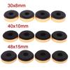 4Pcs Anti-Shock Speakers Amplifier Feet Pad Plastic Shock Absorber Foot Pad  CD Audio Accessories