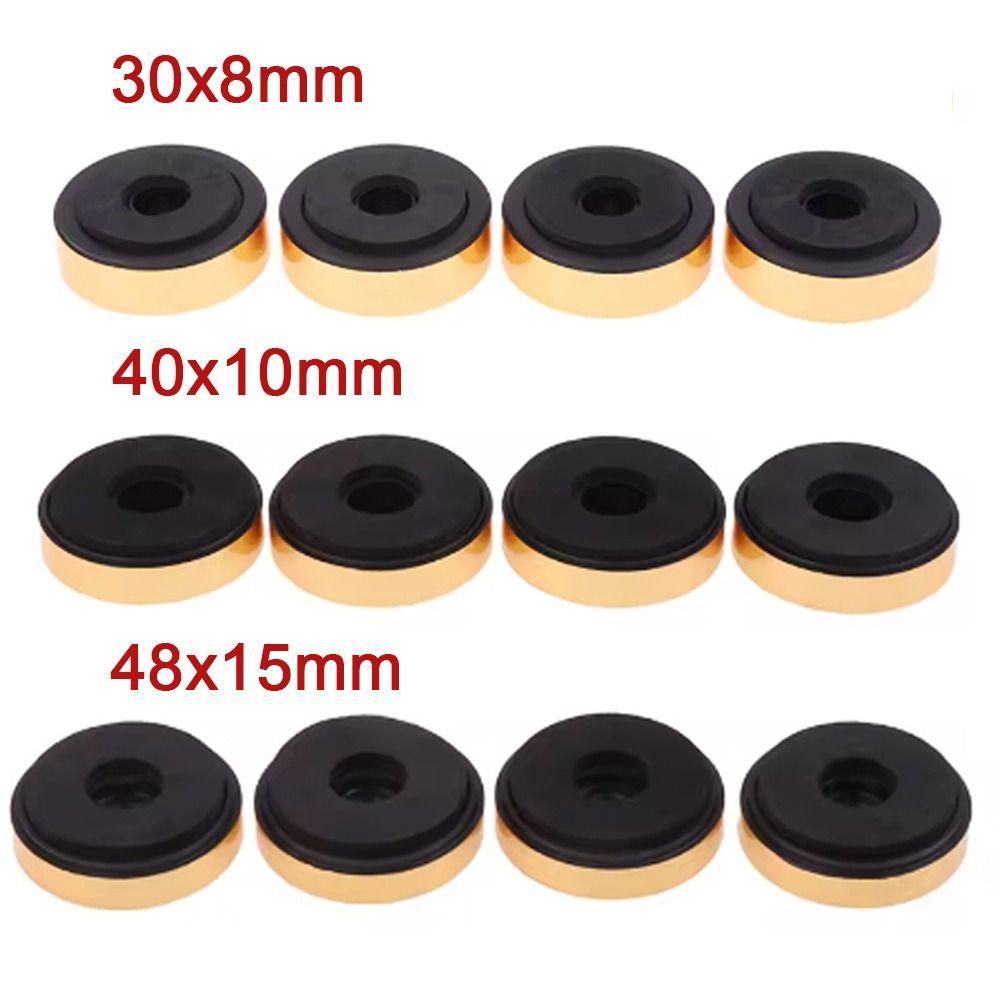 4Pcs Anti-Shock Speakers Amplifier Feet Pad Plastic Shock Absorber Foot Pad CD Audio Accessories