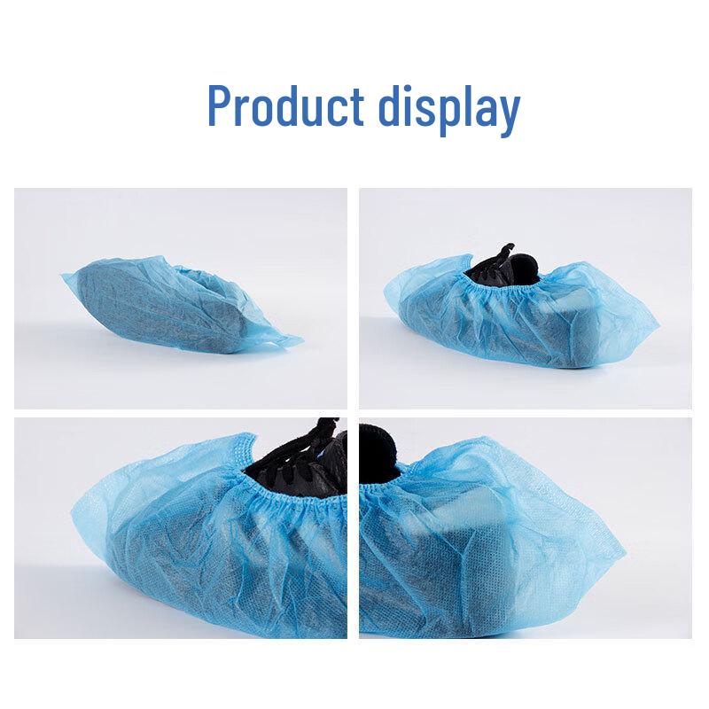 Changbaosen Einweg-Schuhüberzüge aus Vliesstoff, 200 Stück