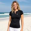 ROXY Women'S Short Sleeve Rash Guard Rx962Kwt