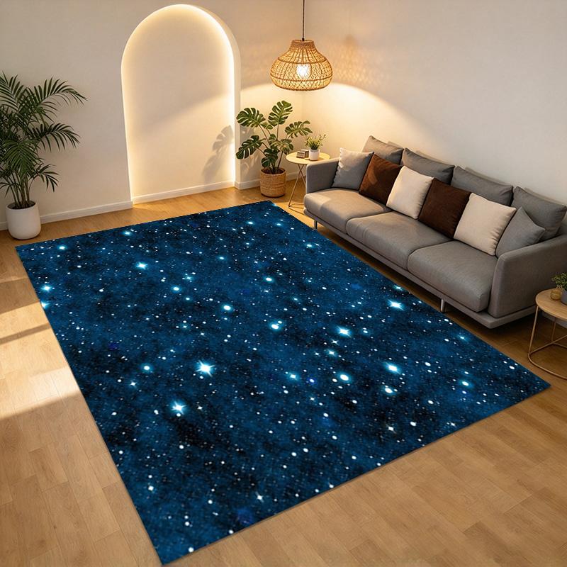 Starry Sky Living Room Nonslip Area Rug Soft Carpet For Bedroom Game Playroom Sofa Office Home Decor Doormat Christmas Gift C9302242